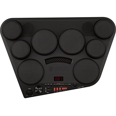 Yamaha DD-75 Draagbare elektronische batterij met 8 dynamische typpads, batterijset met volumeregeling en hoofdtelefoonaansluiting, zwart Yamaha DD-75 Draagbare elektronische batterij met 8 dynamische typpads, batterijset met volumeregeling en hoofdtelefoonaansluiting, zwart