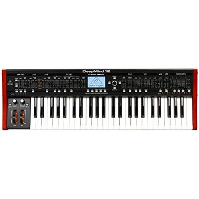 Behringer DEEPMIND12 synthesizer, polyfoon, 12 stemmen, True Analoog, zwart Behringer DEEPMIND12 synthesizer, polyfoon, 12 stemmen, True Analoog, zwart