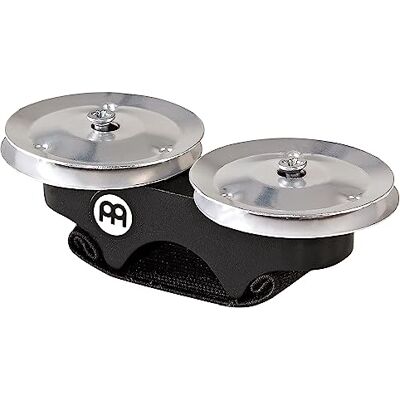 Meinl Percussion Percussions Meinl FJS1ABK Finger Jingle Aluminium Accessoires Cajon Meinl Percussion Percussions Meinl FJS1ABK Finger Jingle Aluminium Accessoires Cajon