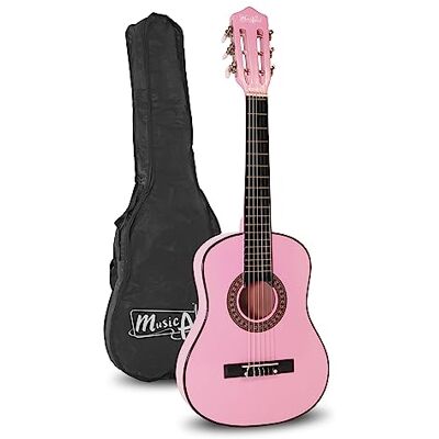 Music Alley MA-51 klassieke akoestische gitaar voor kinderen en junior Nylon snaar kindergitaar met hoes en online cursus voor jonge beginners, school en praktijk thuis Music Alley MA-51 klassieke akoestische gitaar voor kinderen en junior Nylon snaar kindergitaar met hoes en online cursus voor jonge beginners, school en praktijk thuis