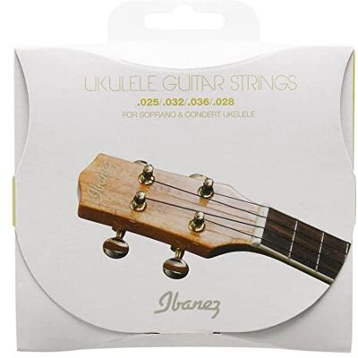 Ibanez IUKS4 snaren voor sopraan/concert-ukelele Ibanez IUKS4 snaren voor sopraan/concert-ukelele