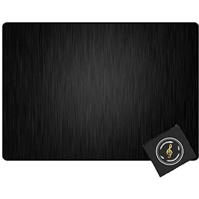 ZXHH Professionele antislip geluidsabsorberende rechthoekige drummat Elektronische jazzset voor bas, snare en andere muziekinstrumenten 160 cm × 120 cm ZXHH Professionele antislip geluidsabsorberende rechthoekige drummat Elektronische jazzset voor bas, snare en andere muziekinstrumenten 160 cm × 120 cm