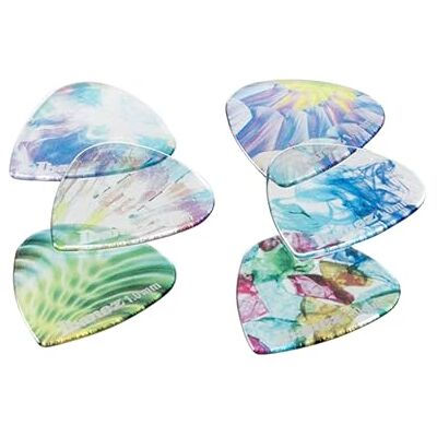 Ibanez KALEIDO Series Picks Heavy copolyester materiaal/6 stuks (PCP16H-C2) Ibanez KALEIDO Series Picks Heavy copolyester materiaal/6 stuks (PCP16H-C2)