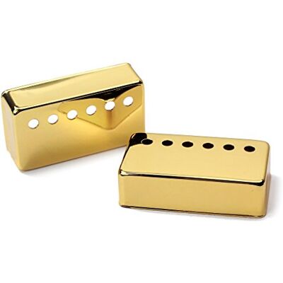 Alnicov Set van 2 Humbucker microfoondoppen van messing voor Gibson Les Paul gitaar 50 mm/52 mm, paalafstand voor Gibson Les Paul gitaar goud Alnicov Set van 2 Humbucker microfoondoppen van messing voor Gibson Les Paul gitaar 50 mm/52 mm, paalafstand voor Gibson Les Paul gitaar goud