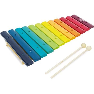 Vilac Spelletjes en speelgoed muziekinstrument regenboog xylofoon van hout 2 eetstokjes spel voor kinderen vanaf 3 jaar meerkleurig gemaakt in Frankrijk 8359 Vilac Spelletjes en speelgoed muziekinstrument regenboog xylofoon van hout 2 eetstokjes spel voor kinderen vanaf 3 jaar meerkleurig gemaakt in Frankrijk 8359