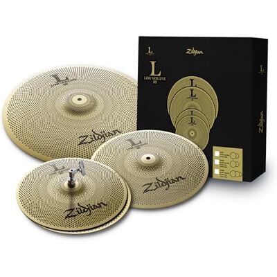 Zildjian L80 Series Low Volume 3 Cymbal Box Set 13 inch Hi-Hats, 14" Crash, 18" Crash/Ride Zildjian L80 Series Low Volume 3 Cymbal Box Set 13 inch Hi-Hats, 14" Crash, 18" Crash/Ride