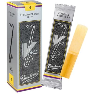 Vandoren AVD CR624 V12 klarinet, laag, 4, 5 bladen Vandoren AVD CR624 V12 klarinet, laag, 4, 5 bladen