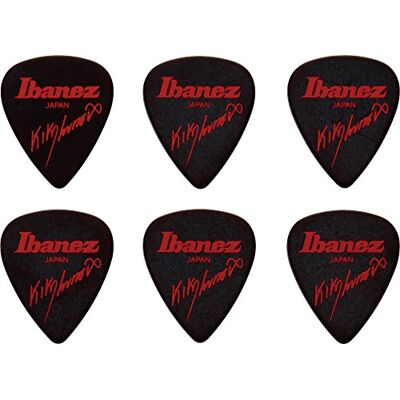 Ibanez B1000KL Kiko Loureiro Signature Plectrums (B1000KLBK) 6 stuks Ibanez B1000KL Kiko Loureiro Signature Plectrums (B1000KLBK) 6 stuks