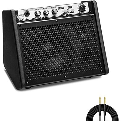 COOLMUSIC DM20 Persoonlijke Bluetooth-monitorversterker voor elektrische drumversterker, toetsenbord en akoestische gitaar (met kabel) COOLMUSIC DM20 Persoonlijke Bluetooth-monitorversterker voor elektrische drumversterker, toetsenbord en akoestische gitaar (met kabel)