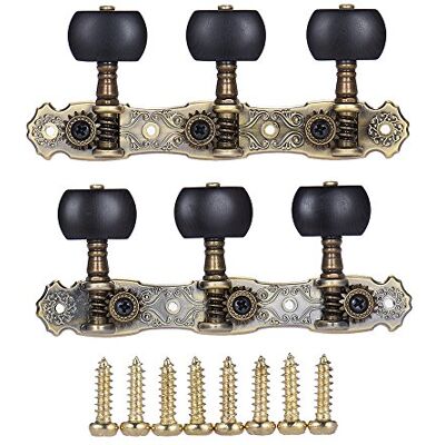 Btuty AOS-022V3P 2 stuks hoogwaardige vergulde akoestische klassieke gitaar stemmingssleutels Btuty AOS-022V3P 2 stuks hoogwaardige vergulde akoestische klassieke gitaar stemmingssleutels