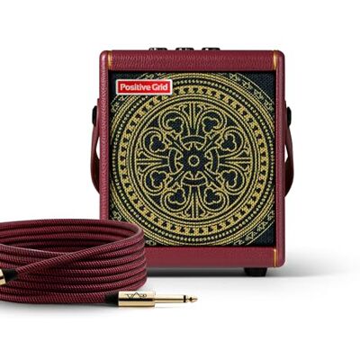 Positive Grid Spark MINI Special Edition Vai Smart Gitaarversterker en draagbare 10 watt Bluetooth-luidspreker gepersonaliseerd door Steve Vai Positive Grid Spark MINI Special Edition Vai Smart Gitaarversterker en draagbare 10 watt Bluetooth-luidspreker gepersonaliseerd door Steve Vai