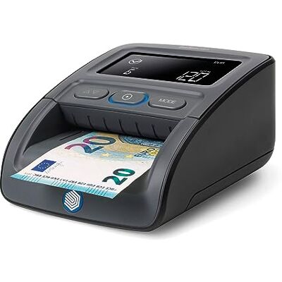 Safescan 155-S Automatische valse bankbiljettendetector controleert bankbiljetten in vier posities met 100% nauwkeurigheid, voor meerdere valuta's, 112-0668 Safescan 155-S Automatische valse bankbiljettendetector controleert bankbiljetten in vier posities met 100% nauwkeurigheid, voor meerdere valuta's, 112-0668