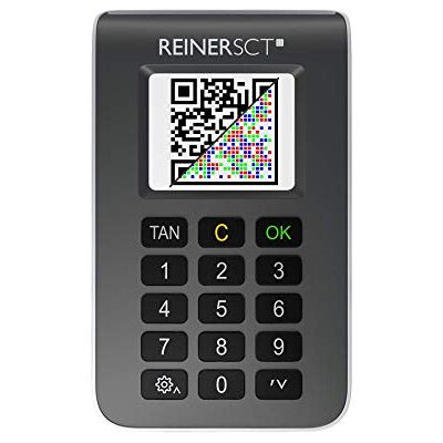 REINER SCT tanJack foto QR I Chip chipTAN Generator voor online bankieren REINER SCT tanJack foto QR I Chip chipTAN Generator voor online bankieren