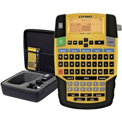Dymo Rhino 420 labelprinterset (geel) Dymo Rhino 420 labelprinterset (geel)