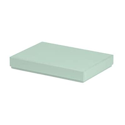 Rössler Papier Boxline 13521453651 Boxline rechthoekig karton voor DIN A5, mint, 1 stuk Rössler Papier Boxline 13521453651 Boxline rechthoekig karton voor DIN A5, mint, 1 stuk