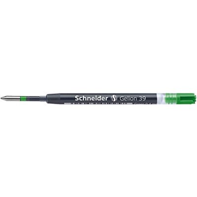 Schneider Gelion 103904 gelrollerbalpenvulling met grote capaciteit G2 groen Schneider Gelion 103904 gelrollerbalpenvulling met grote capaciteit G2 groen