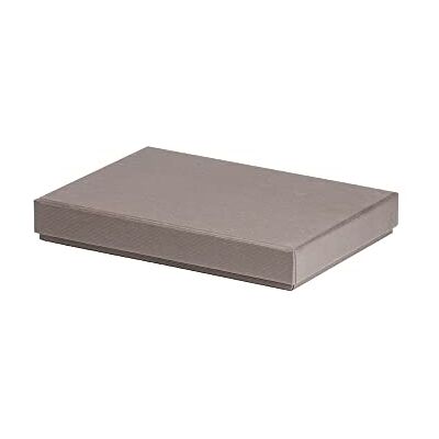 Rössler Papier 13521453491 Boxline rechthoekig karton voor DIN A5, taupe, 1 stuk Rössler Papier 13521453491 Boxline rechthoekig karton voor DIN A5, taupe, 1 stuk