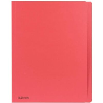 Esselte Paperboard Folder 275 g/m², Red Red Rugleuning Esselte Paperboard Folder 275 g/m², Red Red Rugleuning