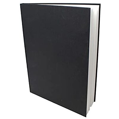 Artway A4 Schetsboek, Wit, Portret 46 pagina's (92 zijden) – zwarte hardcover – potlood, houtskool, pastel en inkt – A4 Dagelijks tekenblok Artway A4 Schetsboek, Wit, Portret 46 pagina's (92 zijden) – zwarte hardcover – potlood, houtskool, pastel en inkt – A4 Dagelijks tekenblok