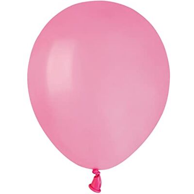 Ciao Enveloppen 100 hoogwaardige natuurlijke latex ballonnen A50 (Ø 13 cm/5 inch), felroze Ciao Enveloppen 100 hoogwaardige natuurlijke latex ballonnen A50 (Ø 13 cm/5 inch), felroze