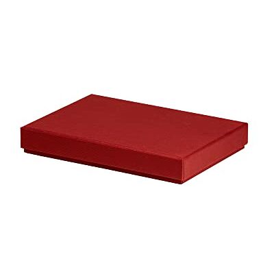 Rössler Boxline 13521453361 rechthoekige kartonnen doos voor DIN A5, rood Rössler Boxline 13521453361 rechthoekige kartonnen doos voor DIN A5, rood
