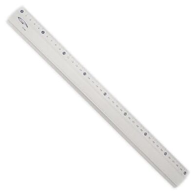 Graphoplex Liniaal aluminium 40 cm Graphoplex Liniaal aluminium 40 cm