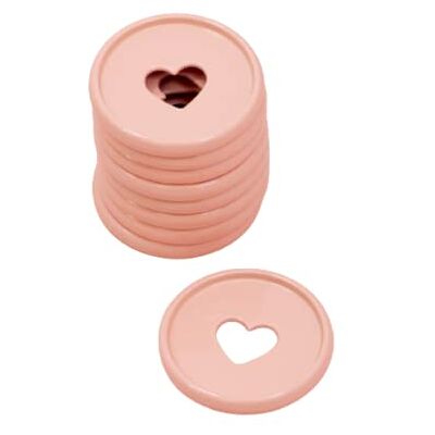 Craftelier Metalen schijfringen voor scrapbooking binden voor planners, dagboeken, notitieboeken of albums 9 stuks van 3,5 mm Babyroze Craftelier Metalen schijfringen voor scrapbooking binden voor planners, dagboeken, notitieboeken of albums 9 stuks van 3,5 mm Babyroze