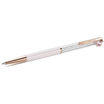 Swarovski Crystalline balpen, hart, roze, roze gelakt, roségoud geplateerd Swarovski Crystalline balpen, hart, roze, roze gelakt, roségoud geplateerd