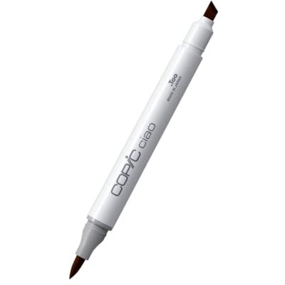 Copic Ciao E77, Maroon, Twin Marker met medium punt en penseelpunt Copic Ciao E77, Maroon, Twin Marker met medium punt en penseelpunt
