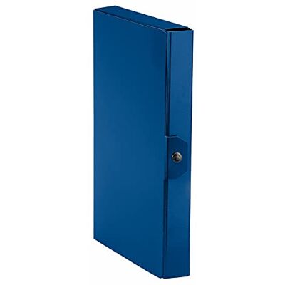 Esselte Eurobox snelhechter DIN A4, rugbreedte 4 cm, blauw, 1 stuk Esselte Eurobox snelhechter DIN A4, rugbreedte 4 cm, blauw, 1 stuk