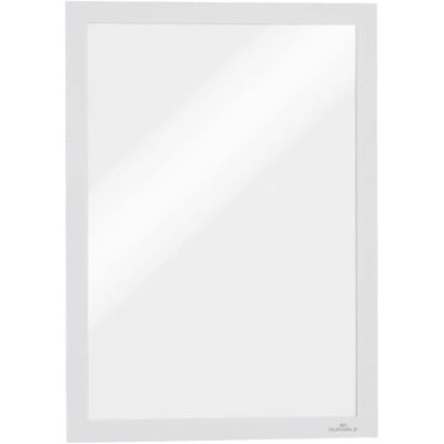 Durable Duraframe wandhouder/frame, zelfklevend, A4, wit, 2 stuks Durable Duraframe wandhouder/frame, zelfklevend, A4, wit, 2 stuks