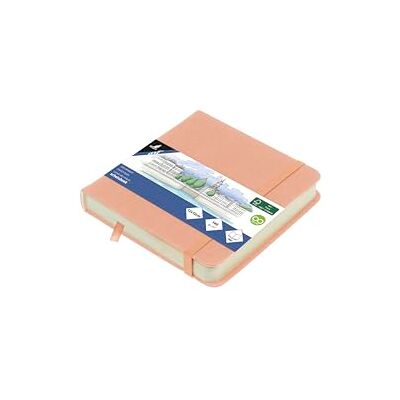Kangaro Art Schetsboek, 12 x 12 cm, oudroze, PU, hardcover, 80 vellen, 140 g, crèmekleurig papier, roze Kangaro Art Schetsboek, 12 x 12 cm, oudroze, PU, hardcover, 80 vellen, 140 g, crèmekleurig papier, roze