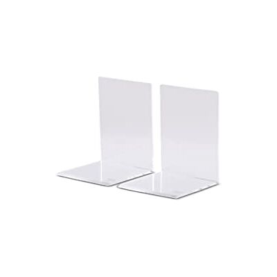 MAUL boekenrek van hoogwaardig acryl, 110 x 8 x 10 cm, doorzichtig glas, 2 stuks Acrylique brillant et discret, maintien léger des livres, format compact 10 x 8 x 10 cm, paire pratique MAUL boekenrek van hoogwaardig acryl, 110 x 8 x 10 cm, doorzichtig glas, 2 stuks Acrylique brillant et discret, maintien léger des livres, format compact 10 x 8 x 10 cm, paire pratique