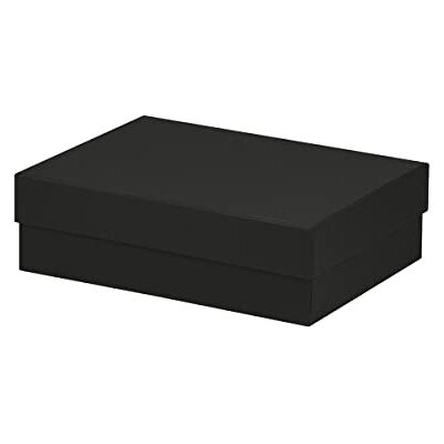 Rössler Boxline 13401453703 kartonnen doos, rechthoekig, 196 x 264 x 80 mm, zwart Rössler Boxline 13401453703 kartonnen doos, rechthoekig, 196 x 264 x 80 mm, zwart