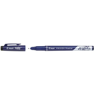 Pilot FRIXION Fineliner viltstift, afwasbaar, zwart Pilot FRIXION Fineliner viltstift, afwasbaar, zwart