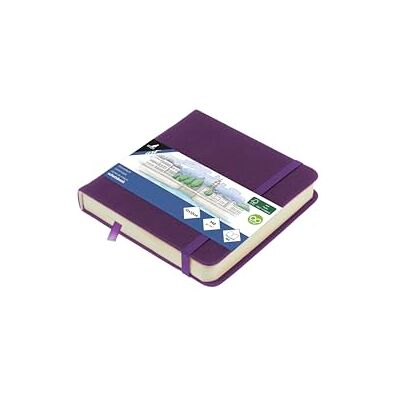 Kangaro Schetsboek, 12 x 12 cm, hardcover, polyurethaan, 80 vellen, 140 g, crèmekleurig papier met elastiek en elastiek Kangaro Schetsboek, 12 x 12 cm, hardcover, polyurethaan, 80 vellen, 140 g, crèmekleurig papier met elastiek en elastiek
