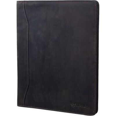STILORD Scott" Vintage lederen documentenmap A4 map 12,2 inch hoogwaardige organizer met ritssluiting voor zaken en kantoor kleur: kara cognac STILORD Scott" Vintage lederen documentenmap A4 map 12,2 inch hoogwaardige organizer met ritssluiting voor zaken en kantoor kleur: kara cognac