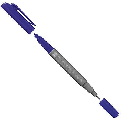Marabu 01470003139 Graphix permanente marker met dubbele punt 1-2 mm en 0,5 mm, glanzende kleuren, sneldrogend, geur- en waterbestendig, Eén maat Marabu 01470003139 Graphix permanente marker met dubbele punt 1-2 mm en 0,5 mm, glanzende kleuren, sneldrogend, geur- en waterbestendig, Eén maat