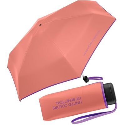 United Benetton Ultra Mini Flat Solid Zakparaplu 88 cm United Benetton Ultra Mini Flat Solid Zakparaplu 88 cm