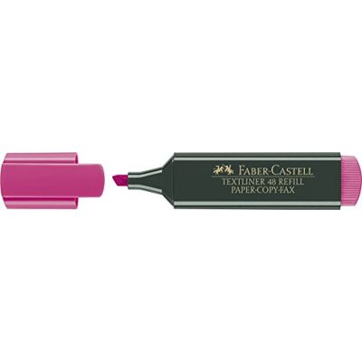 Faber-Castell 154828 Markeerstift, groen, roze Faber-Castell 154828 Markeerstift, groen, roze