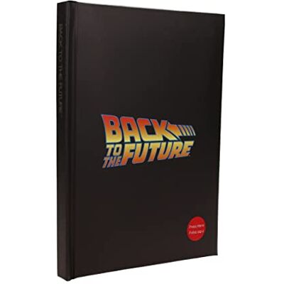 SD TOYS Lichtgevend notitieboek A5 logo. Terug naar de toekomst SD TOYS Lichtgevend notitieboek A5 logo. Terug naar de toekomst