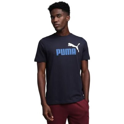 Puma Ess 2 Color No. 1 Logo Tee Unisex T-shirts (1 stuk) Puma Ess 2 Color No. 1 Logo Tee Unisex T-shirts (1 stuk)
