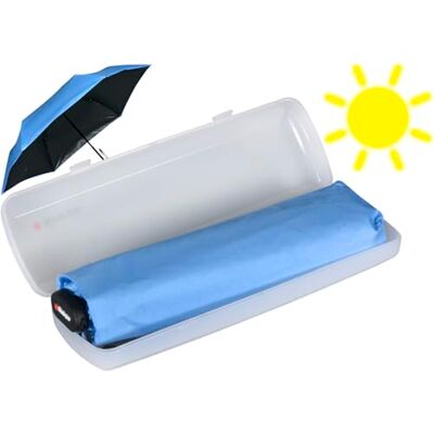 Knirps Ultra US.050 Slim Manual zakparaplu ultralicht en plat, stormvast, winddicht, 21 cm Knirps Ultra US.050 Slim Manual zakparaplu ultralicht en plat, stormvast, winddicht, 21 cm