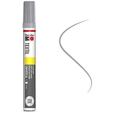 Marabu Textil Painter marker getekend 2-4 mm grijs Marabu Textil Painter marker getekend 2-4 mm grijs