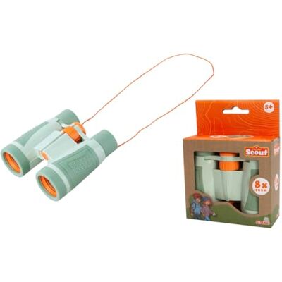 Simba Scout 109452671 Verrekijker voor beginners, 8 x vergroting, 11 cm, met koord, vanaf 3 jaar Simba Scout 109452671 Verrekijker voor beginners, 8 x vergroting, 11 cm, met koord, vanaf 3 jaar
