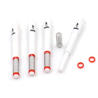 CUESOUL TERO AK7 télescopiques à ressort intégré Tiges de fléchettes, lot de 4 pièces CUESOUL TERO AK7 télescopiques à ressort intégré Tiges de fléchettes, lot de 4 pièces