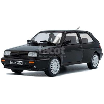 Solido 1:43 Volkswagen Golf Rally Black 1989 Solido 1:43 Volkswagen Golf Rally Black 1989