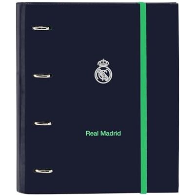 safta Real Madrid 2. Team 25/26 map met 4 ringen, 35 cm, met 100 DIN A4-vellen, ideaal voor kinderen van verschillende leeftijden, comfortabel en veelzijdig, kwaliteit en sterkte, 27 x 3,5 x 32 cm safta Real Madrid 2. Team 25/26 map met 4 ringen, 35 cm, met 100 DIN A4-vellen, ideaal voor kinderen van verschillende leeftijden, comfortabel en veelzijdig, kwaliteit en sterkte, 27 x 3,5 x 32 cm