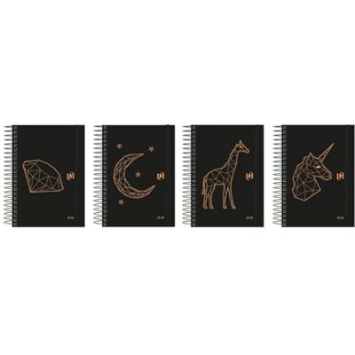 Oxford SoChic Agenda 2023-2024 Noir Bronze 1/8 Oxford SoChic Agenda 2023-2024 Noir Bronze 1/8