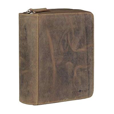 Greenburry Agenda A5 leer bruin vintage DUO 2 vakken bruin één maat Greenburry Agenda A5 leer bruin vintage DUO 2 vakken bruin één maat